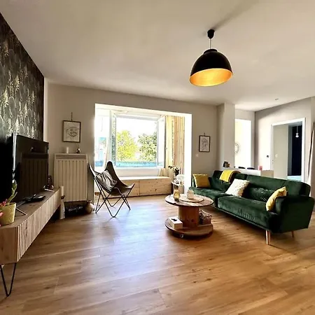 Le Petit Nid Douillet - Maison Avec Vu Sur Le Pont Transbordeur 度假居